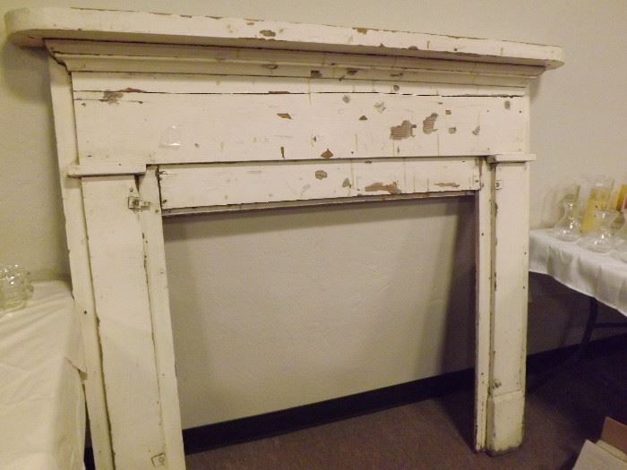 salvage mantle from old house