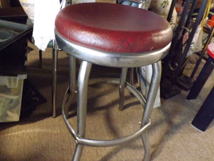 retro stool/old