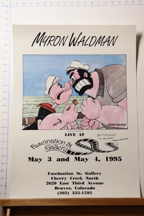 Myron Waldman Live at Fascination St Gallery poster