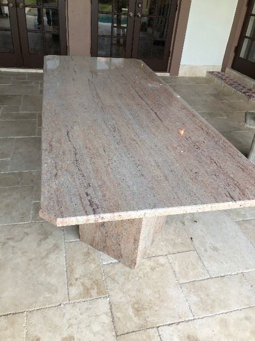 Granite Outside Table