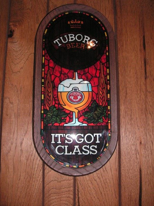 Tuborg beer sign