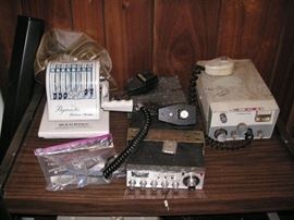 vintage Paymaster & CB radios