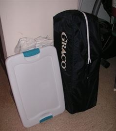 Graco portable crib