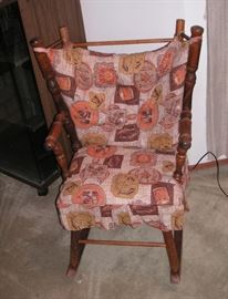 Vintage 1960s rocking chair