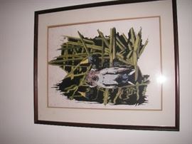 Signed & numbered print "Mallard"