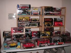 Collector diecast cars & trucks