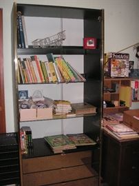 Glass door display cabinet