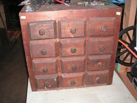 Antique drawers