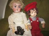 Vintage porcelain Dolls, eyes open/close