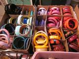 semi-precious stones, endless amount of costume jewelry, some vintage