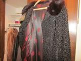 vintage coat, beautiful lining
