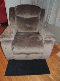 Recliner. 2 year old rarely sat in. No holes, rips or staind. $195