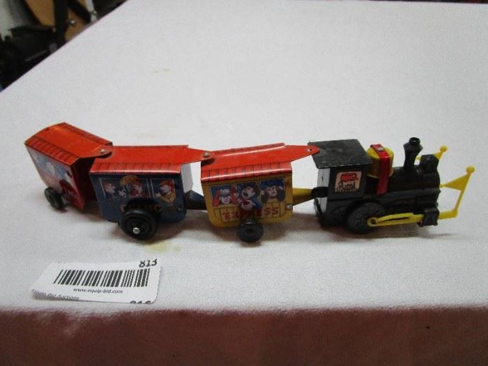 Wind Up Small Tin Train