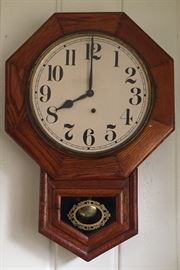 Ansonia Regulator Clock, Works