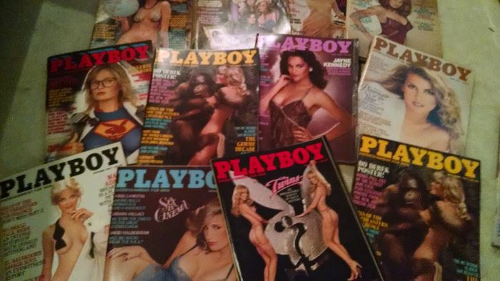 VINTAGE PLAYBOYS...EARLY 60S-70S-80S