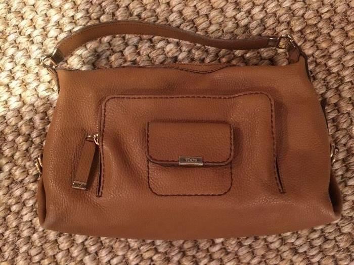 50. Tod's Tan Leather Handbag