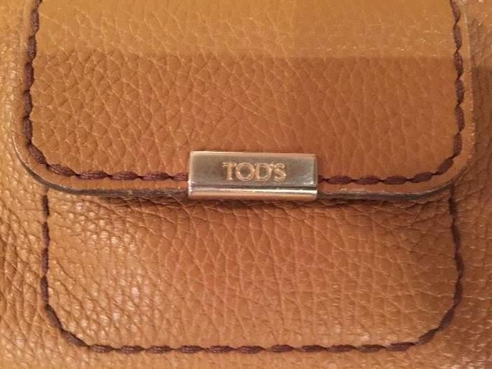 50. Tod's Tan Leather Handbag