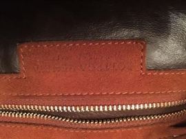 33. Bottega Veneta Brown Suede Handbag