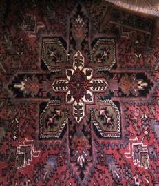 All wool Persian room size rug