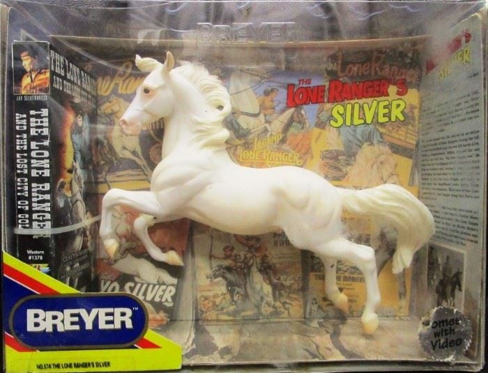 Lone Ranger Silver by Breyer in box