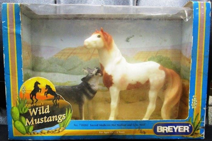 Breyer horse in box