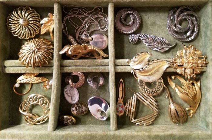 Assorted Pendants, necklace, earrings