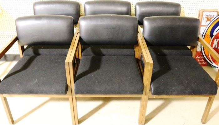 Mid century arm chairs