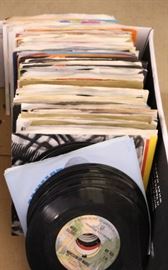 Vintage 45 vinyl records