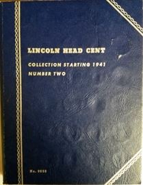 Lincoln Head Cent Collection 1941- 1958
