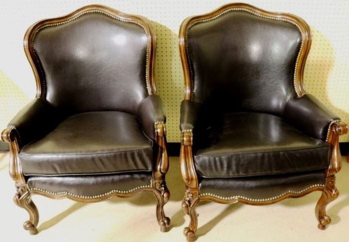 Matching pair library chairs