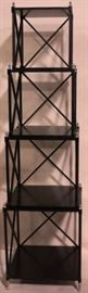 #5918 4 Tier accent shelving