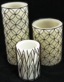 Deco candle holders