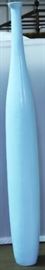 #6602 Tall baby blue vase