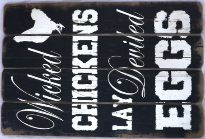 Chicken sign