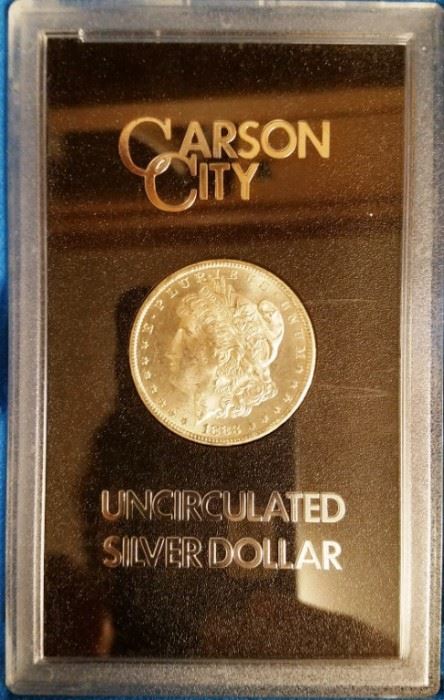 1884 Carson City uncirculated