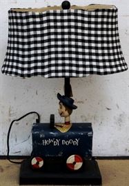 Howdy Doody lamp by Guildmaster