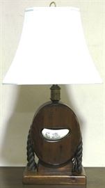 Nautical motif table lamp