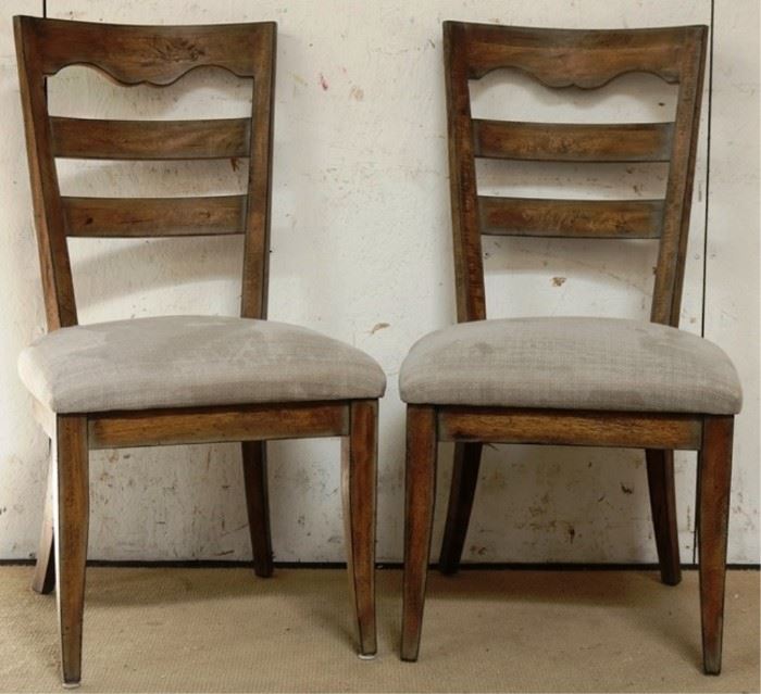 Pair side chairs by B G Ind