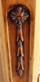 Bellflower carved