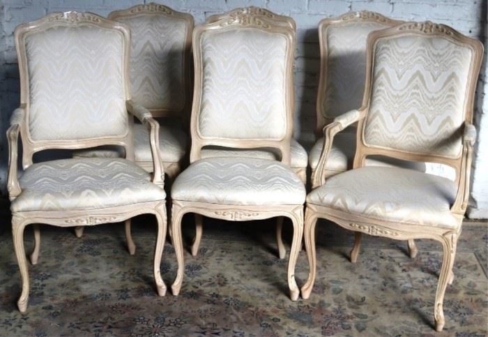 French country set of chairs