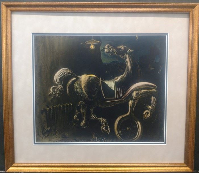 Giving Birth to Horse by Dali