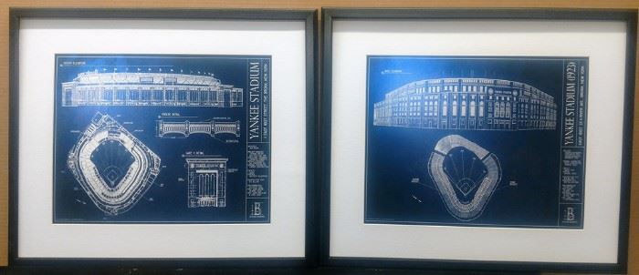 Yankee Stadium blueprints