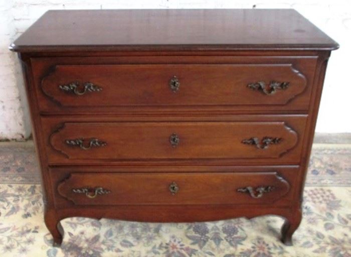 French 3 drawer chest