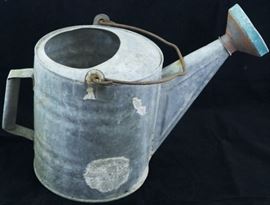 Galvanized sprinkler can