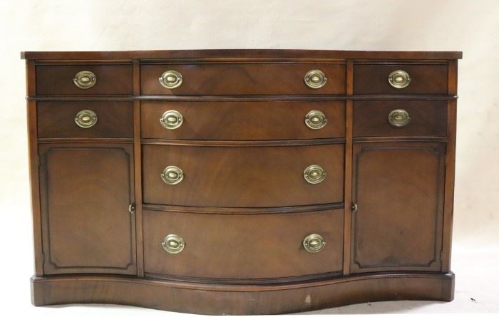 Drexel bow front sideboard