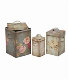 Guildmster tin canisters