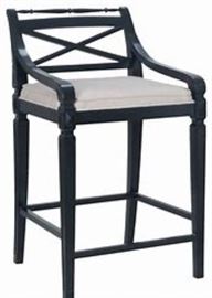 Guildmaster crossback counter stool
