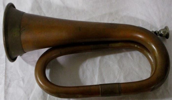 Vintage calvalry bugle