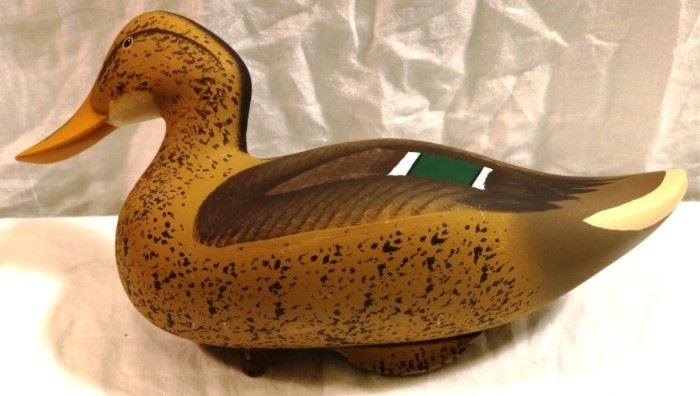 Jobes Shoveller duck signed & dated