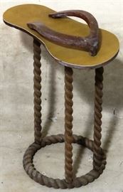 Guildmaster sandal table